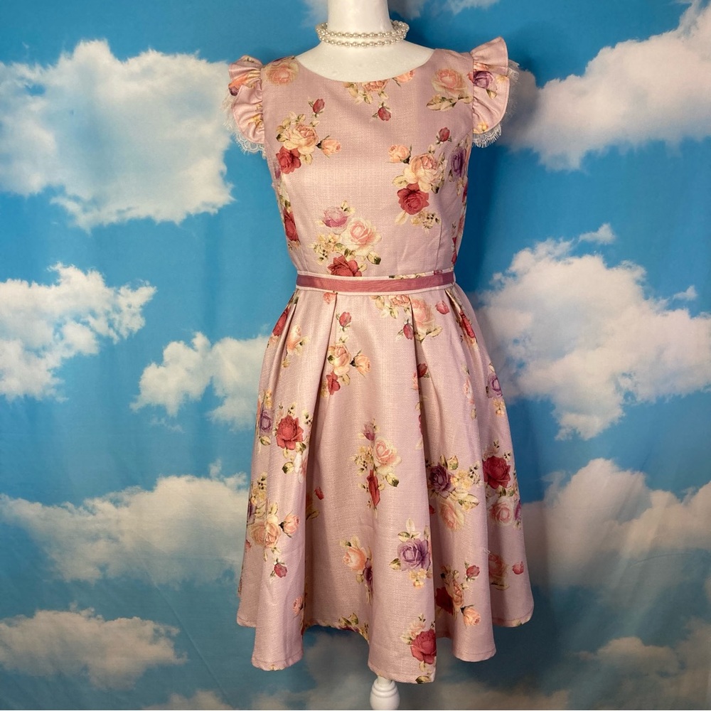Liz Lisa Lavender Rose Dress